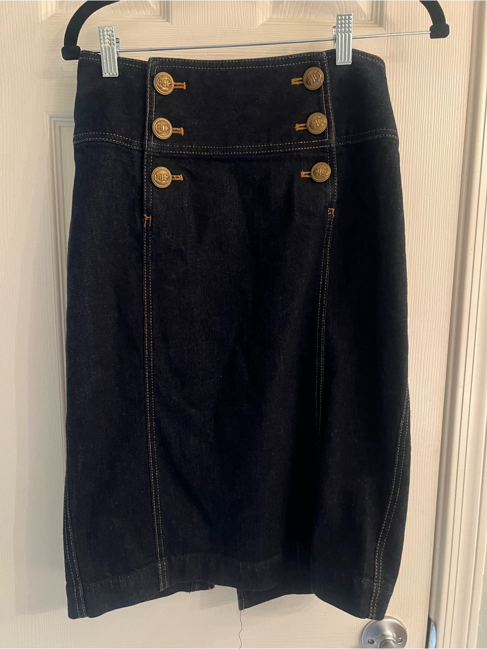 Lauren Ralph Lauren denim skirt midi 4